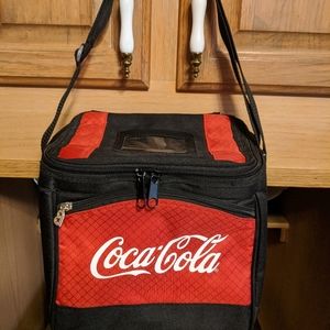 Coca Cola logo 6+ pack cooler nwot
